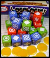 Dice : Dice - Game Dice - Logologic by Popular Playthings 2013 - JA Collection Feb 2024